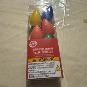 ‼️ free with any order‼️‼️ Light-Up Christmas bulb LED Necklace - Multicolor